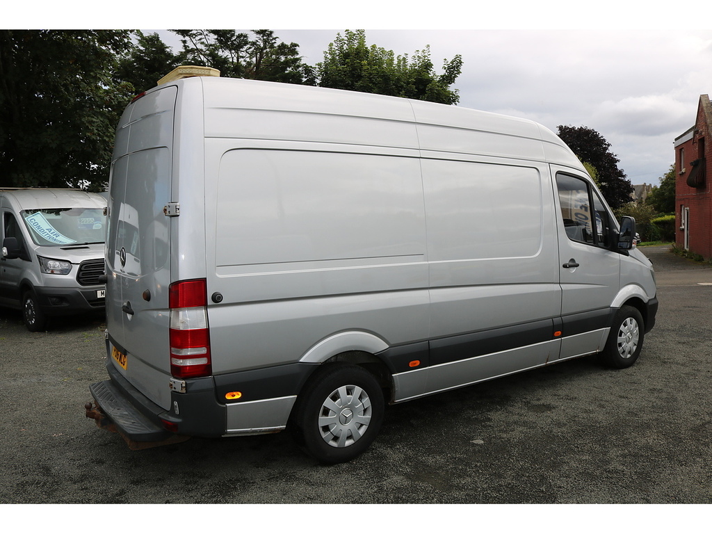 Mercedes-Benz Sprinter Panel Van Yellow #9