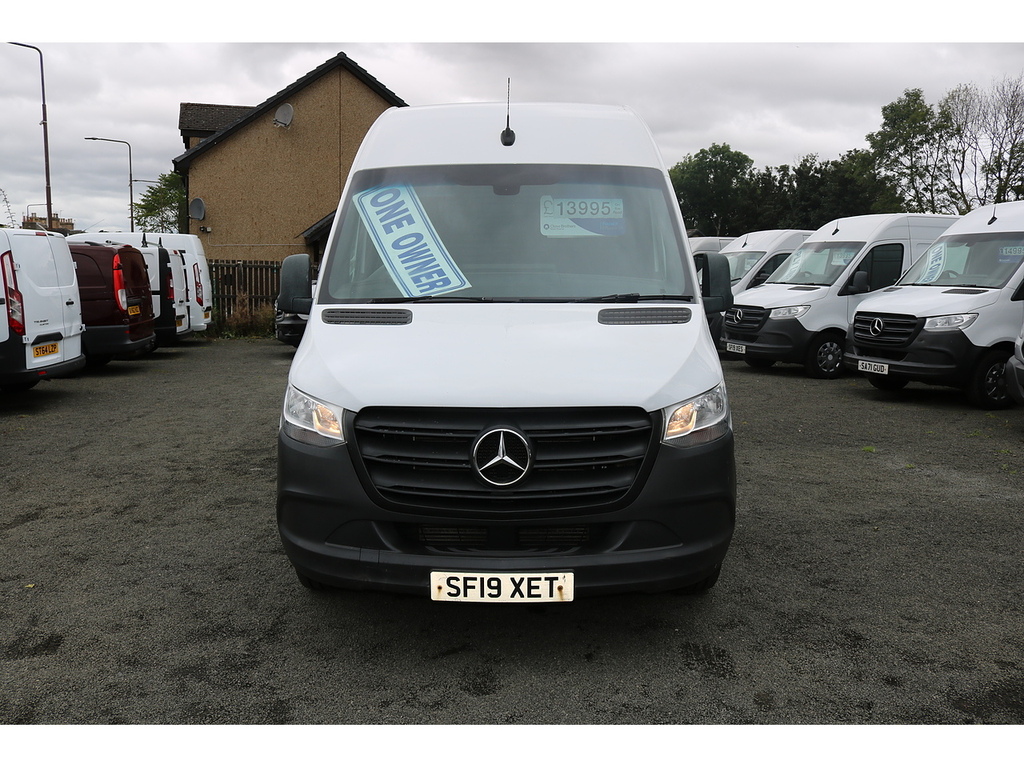 Mercedes-Benz Sprinter 316 Cdi SF19XET White #2