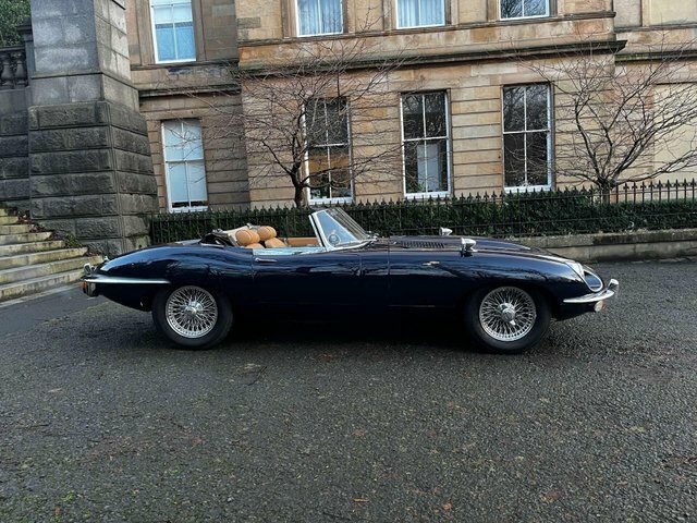 Jaguar E-Type Coupe Green #7