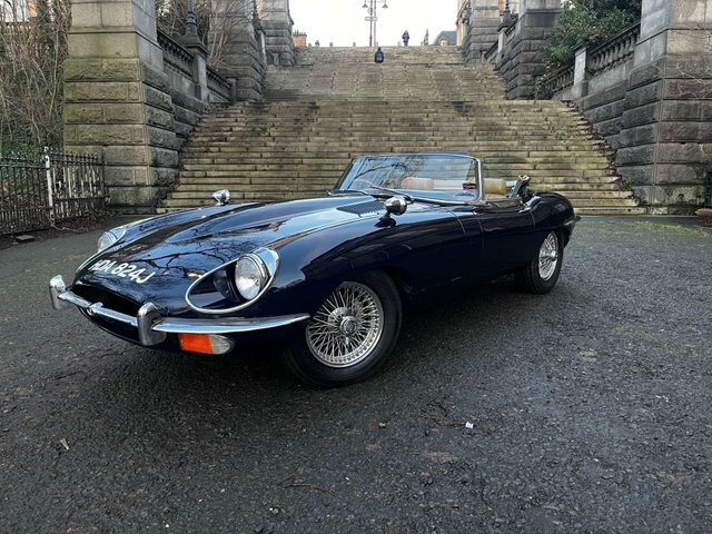 Jaguar E-Type Coupe Green #27