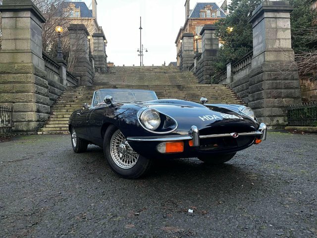 Jaguar E-Type Coupe Green #39
