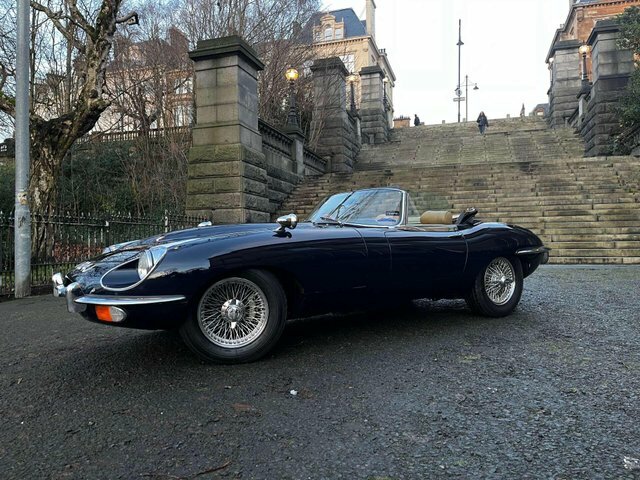 Jaguar E-Type Coupe Green #28