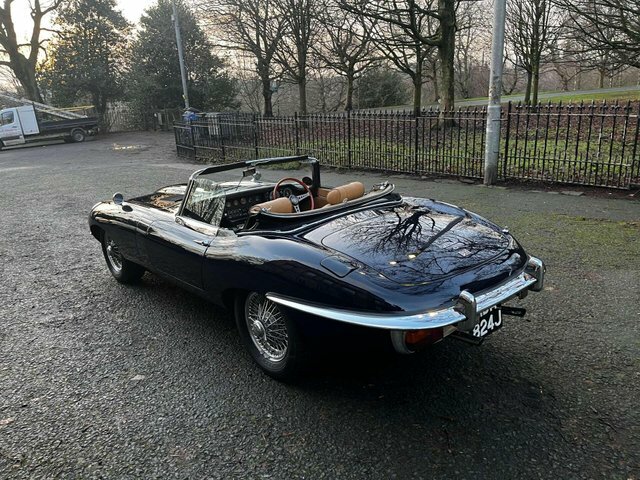 Jaguar E-Type Coupe Green #36
