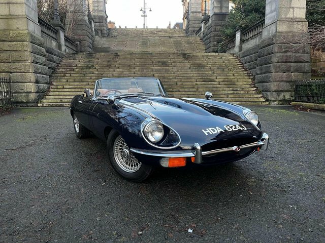 Jaguar E-Type II Roadster Blue #6