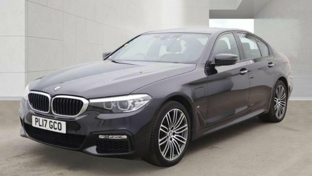 BMW 5 Series 530E M Sport Black