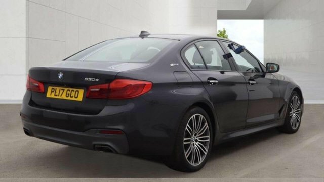BMW 5 Series 530E M Sport Black #6