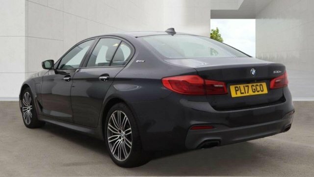 BMW 5 Series 530E M Sport Black #3