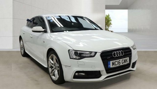 Audi A5 Hatchback Blue #8