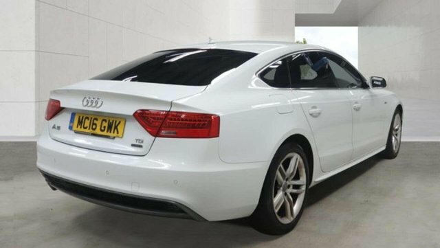 Audi A5 Hatchback Blue #10
