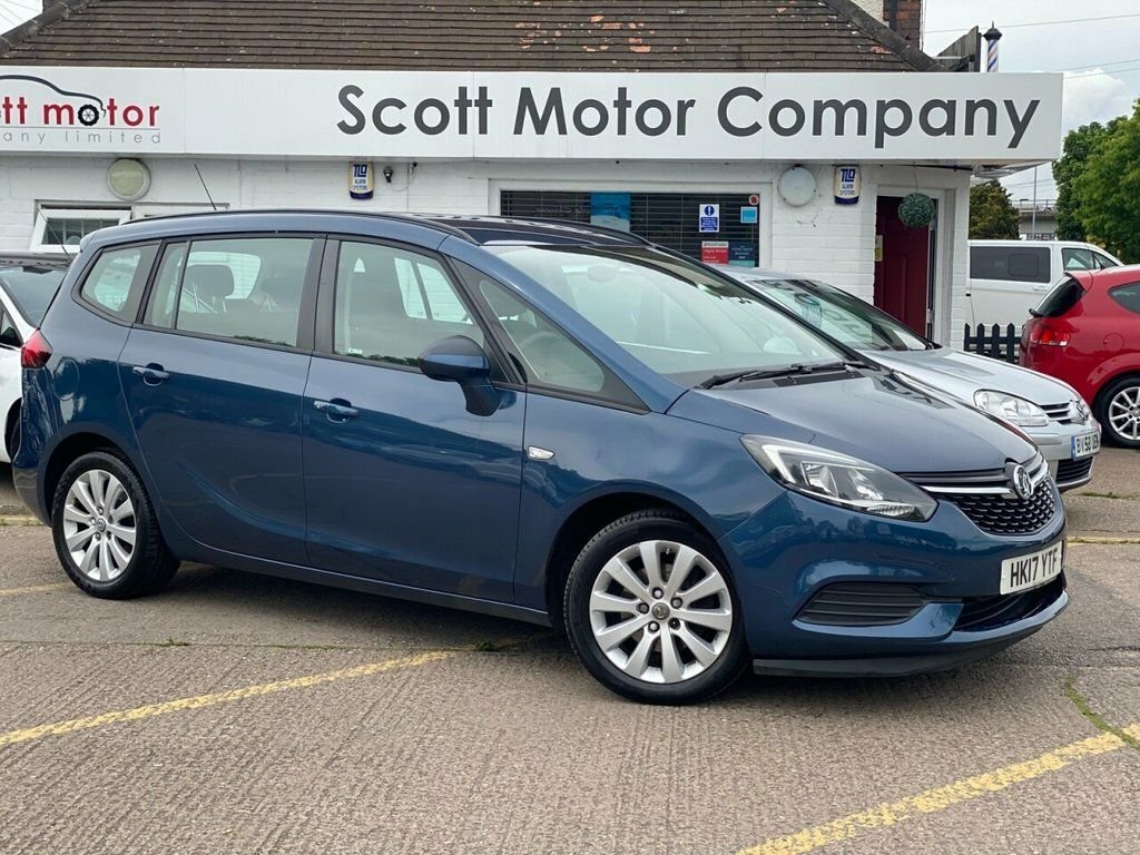Vauxhall Zafira Tourer 1.4L Design Blue