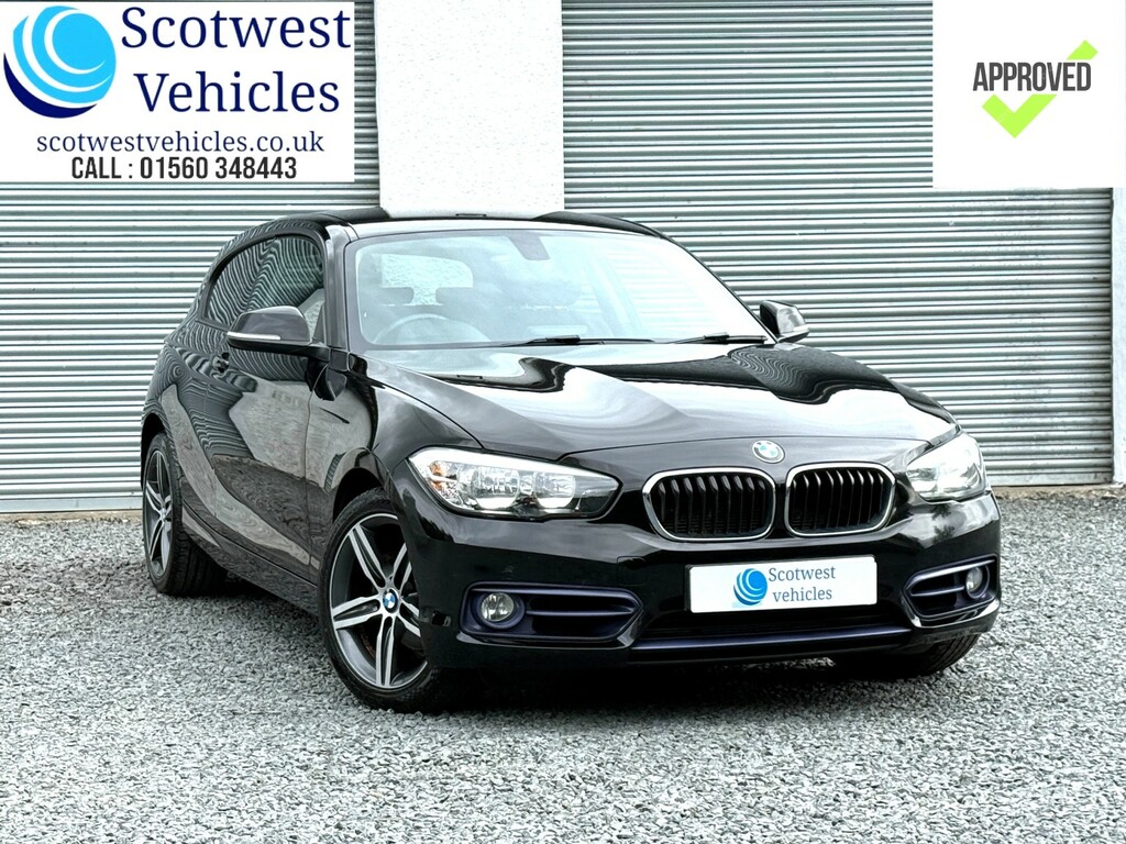 BMW 1 Series 2.0 118D Sport 3-Door 2017 Black