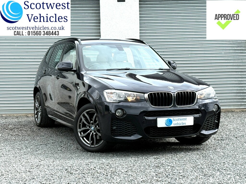 BMW X3 2.0 X3 Xdrive20d M Sport 2015 Black