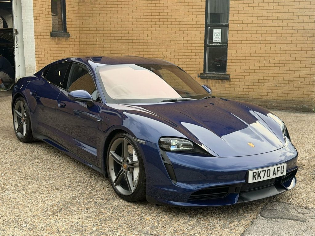 Porsche Taycan Saloon Blue #2