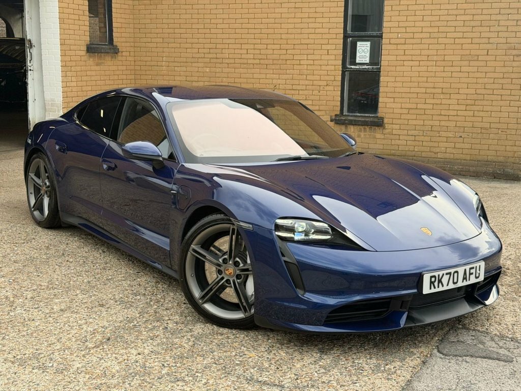 Porsche Taycan Saloon Blue