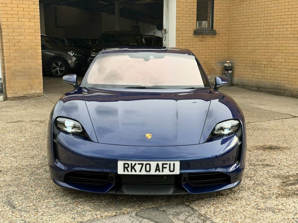 Porsche Taycan Saloon Blue #3