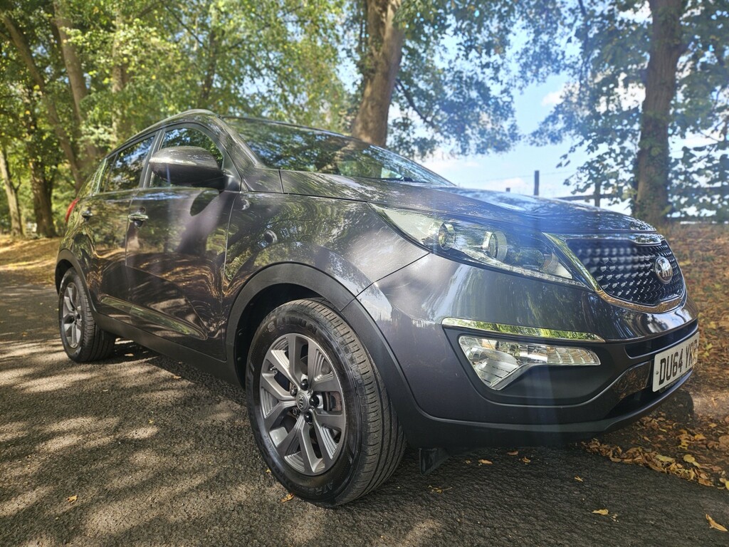 Kia Sportage Suv 1.7 Crdi Ecodynamics 2 2014 DU64YRR Silver #2