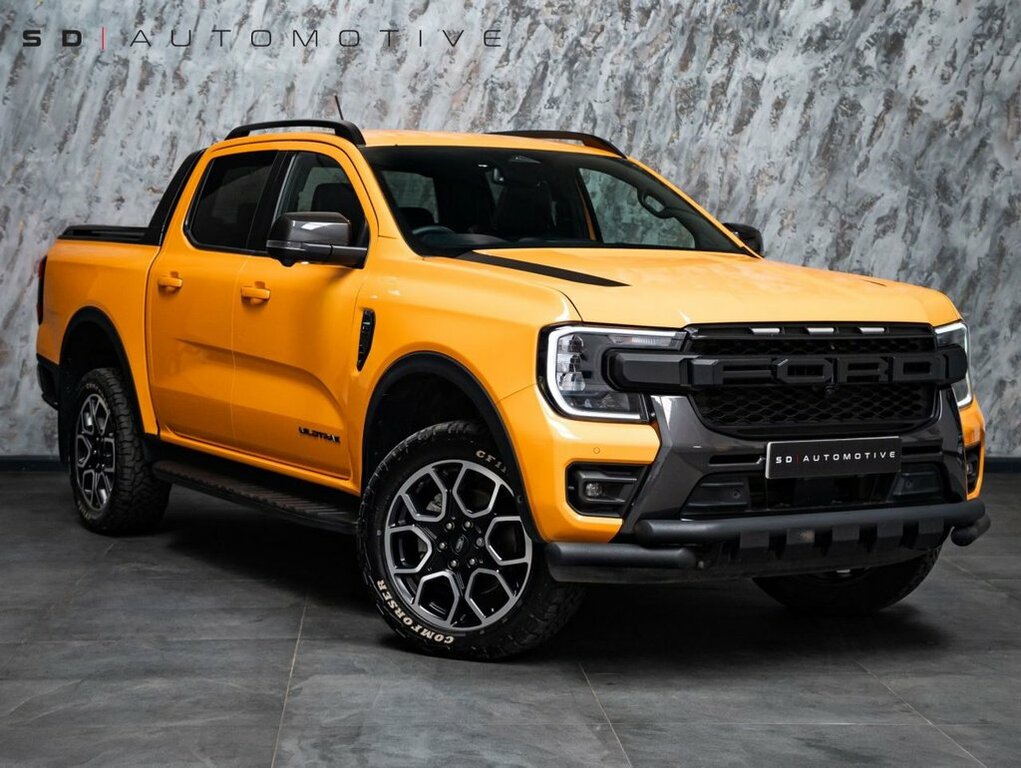Ford Ranger 3L Wildtrak YO74ONV Orange