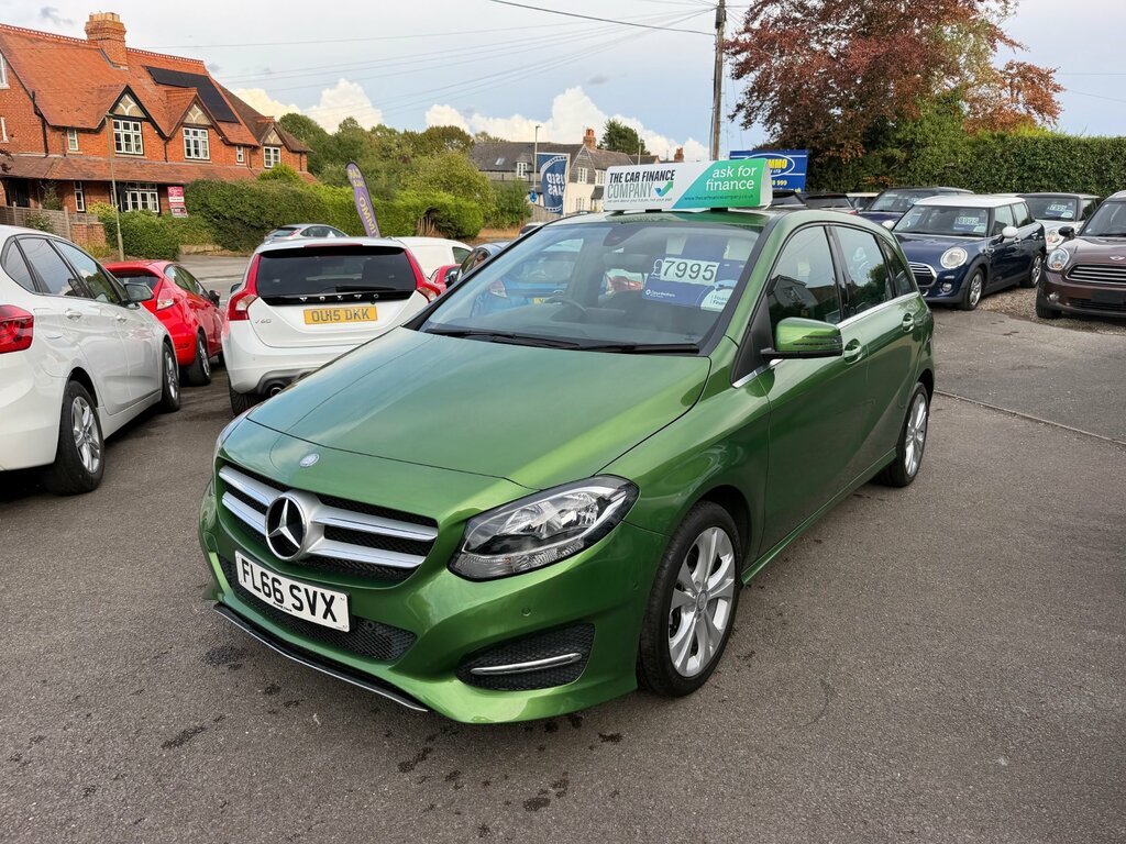Mercedes-Benz B Class 1.5 B180d Sport Mpv Euro 6 Ss Green #3