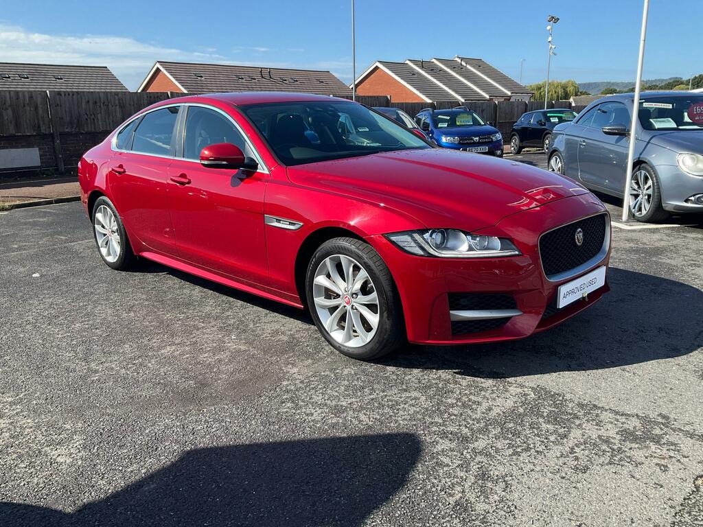 Jaguar XF 2.0D R-sport Saloon Euro 6 Ss Red