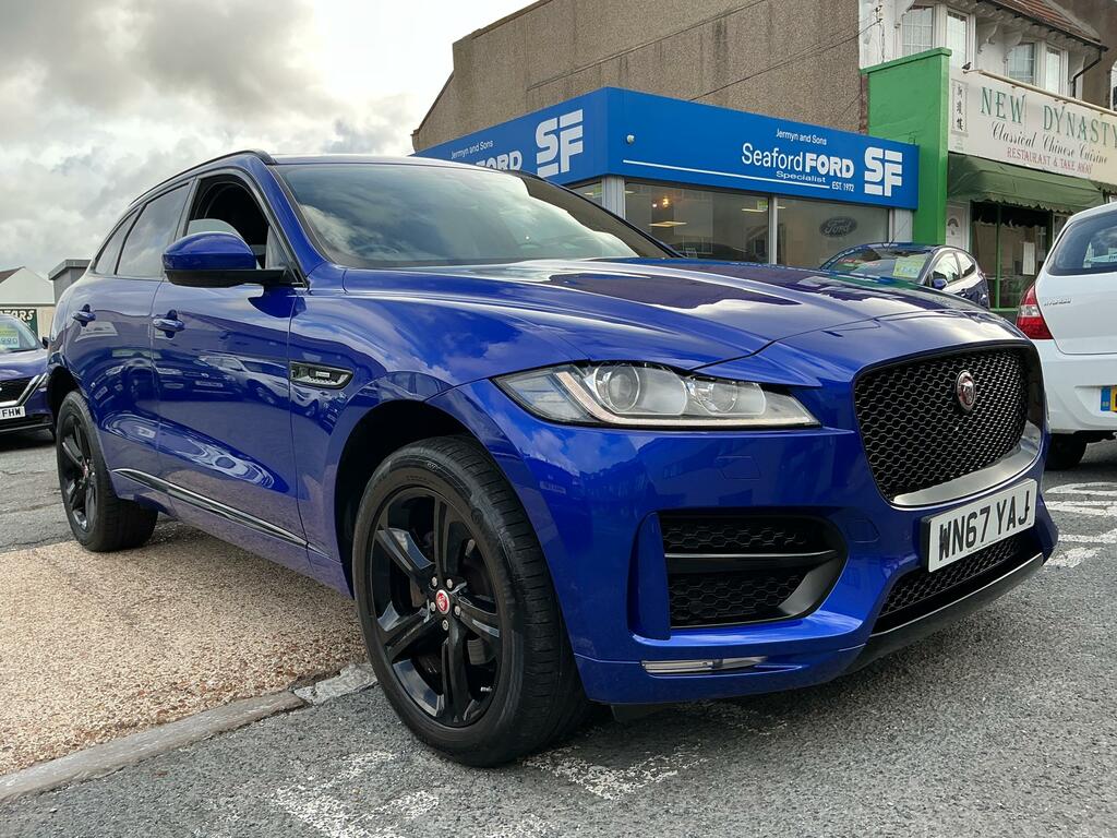 Jaguar F-Pace 2.0 D180 R-sport Suv Euro 6 Ss Blue