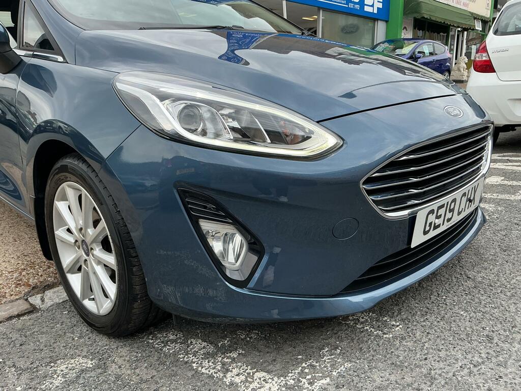 Ford Fiesta 1.0T Ecoboost Gpf Titanium Hatchback Ma Blue #2