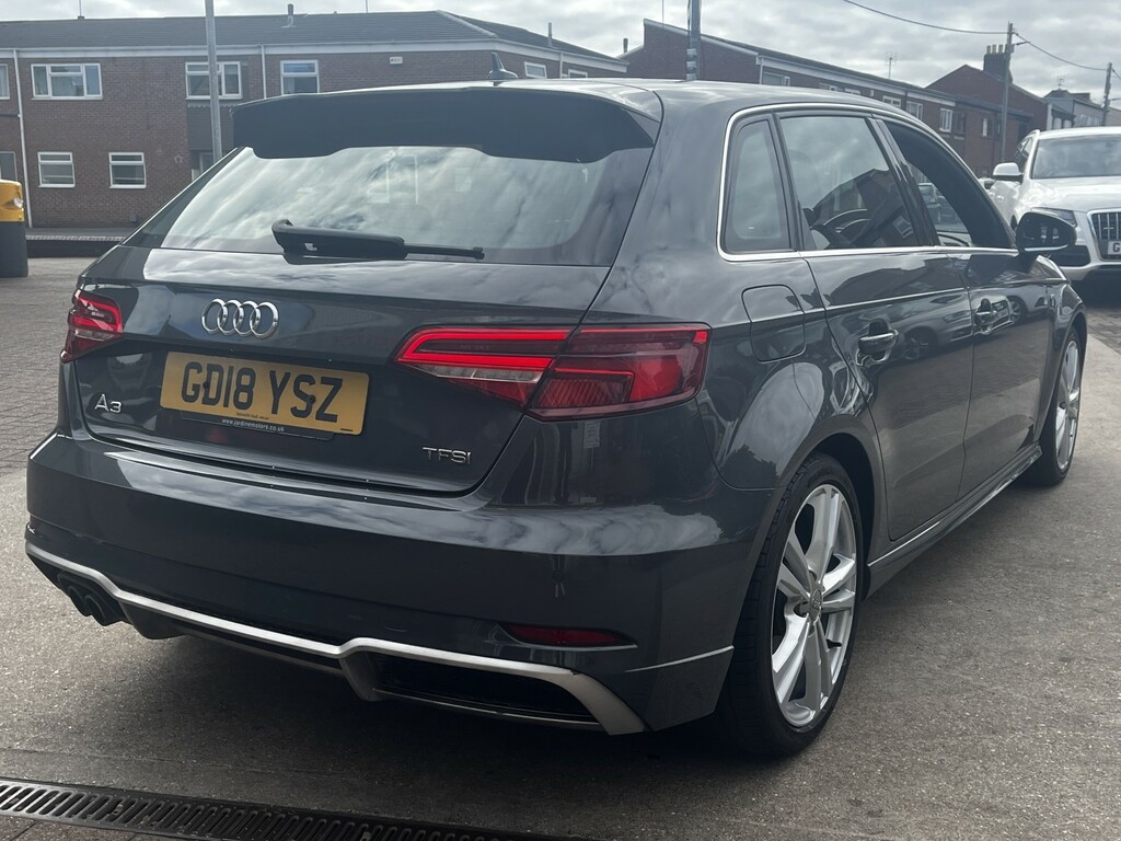 Audi A3 Hatchback 1.5 Tfsi Cod S Line 201818 GD18YSZ Grey #6