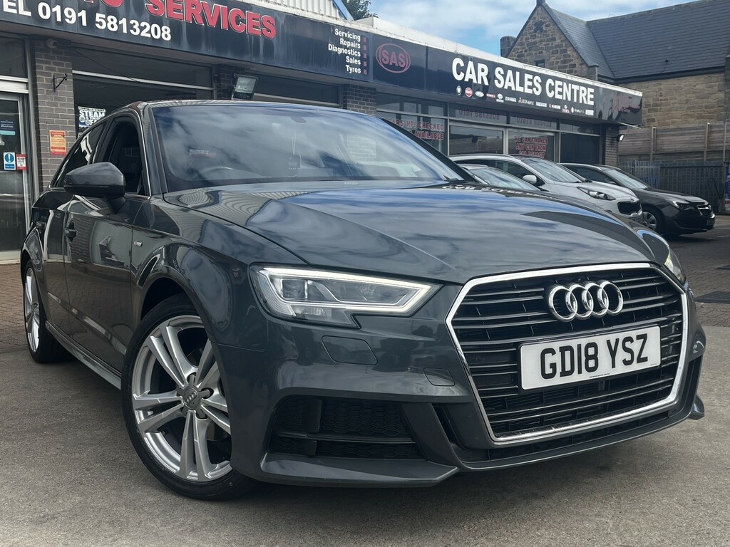 Audi A3 Hatchback 1.5 Tfsi Cod S Line 201818 GD18YSZ Grey