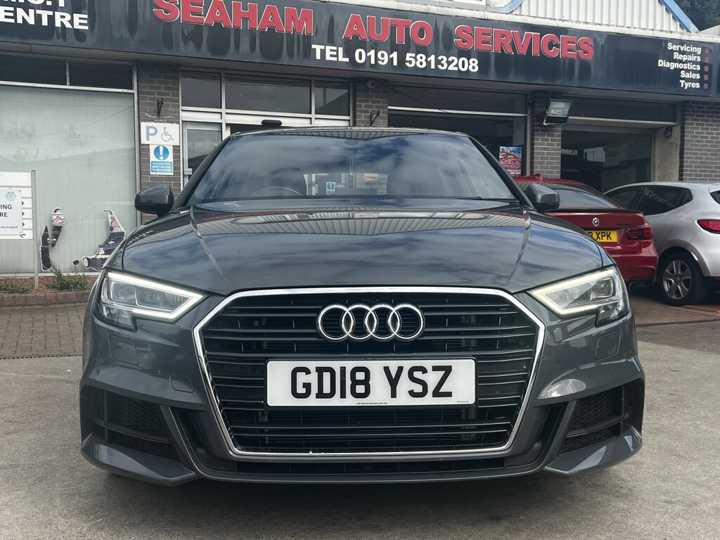 Audi A3 Hatchback 1.5 Tfsi Cod S Line 201818 GD18YSZ Grey #2