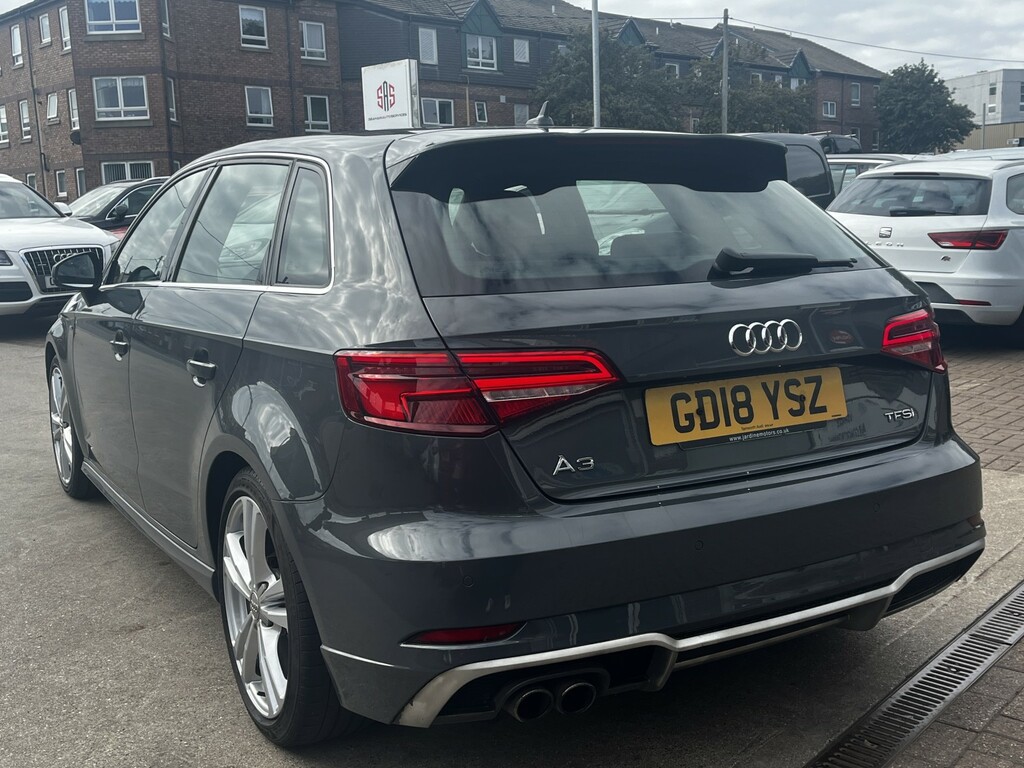 Audi A3 Hatchback 1.5 Tfsi Cod S Line 201818 GD18YSZ Grey #5