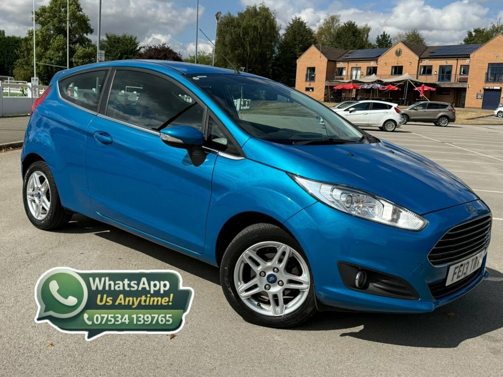 Ford Fiesta 1L Zetec Blue