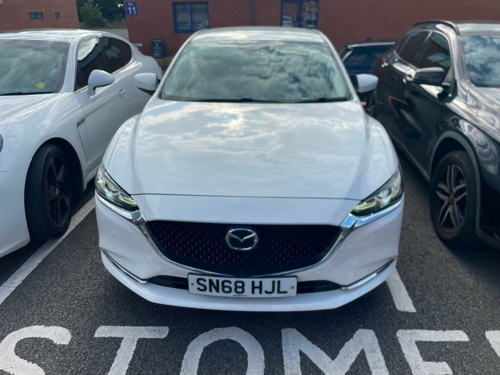 Mazda 6 2.2L Sport Nav SN68HJL White #6