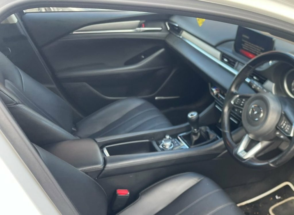 Mazda 6 2.2L Sport Nav SN68HJL White #4