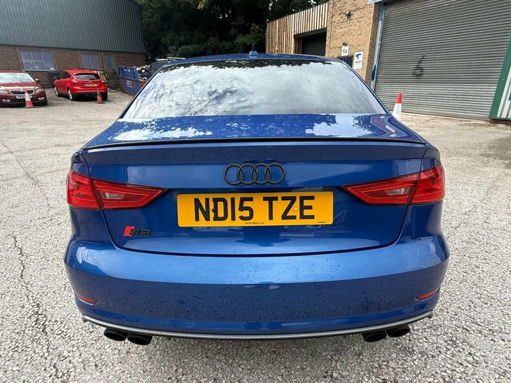 Audi S3 Saloon Blue #4