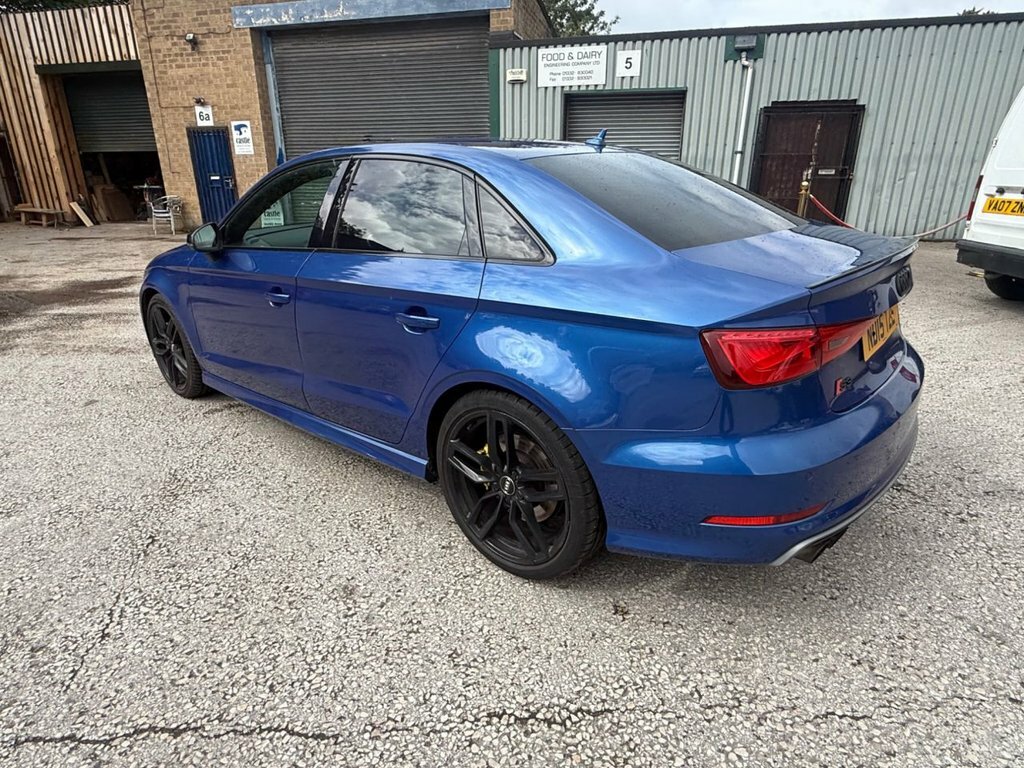 Audi S3 Saloon Blue #3