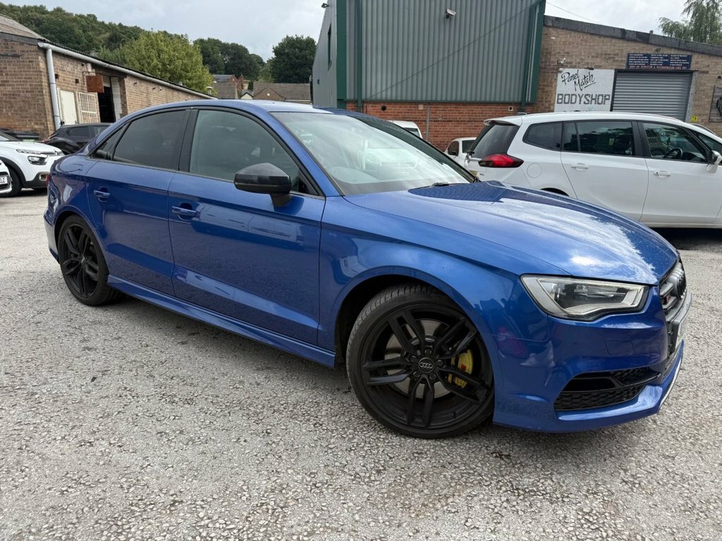 Audi S3 Saloon Blue