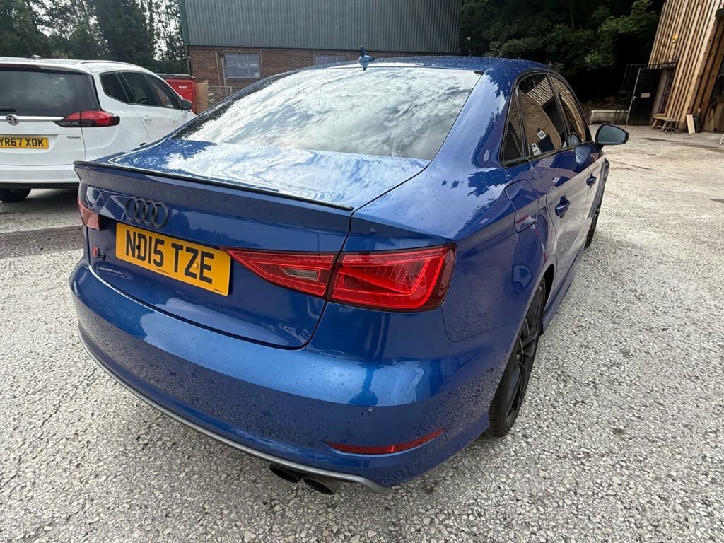 Audi S3 Saloon Blue #5