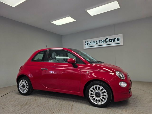 Fiat 500 1.2 Lounge Hatchback Dualogic Euro 6 S Red