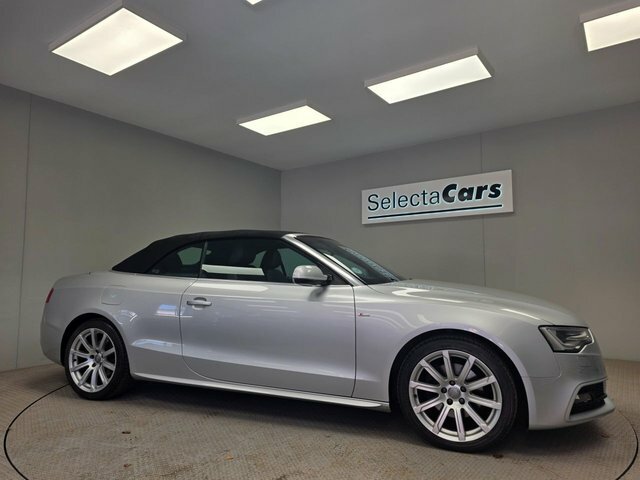 Audi A5 2.0 Tdi S Line Convertible Multitronic Silver