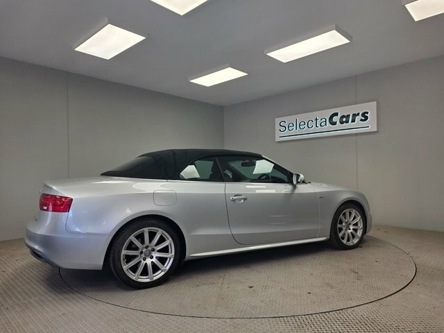 Audi A5 2.0 Tdi S Line Convertible Multitronic Silver #4