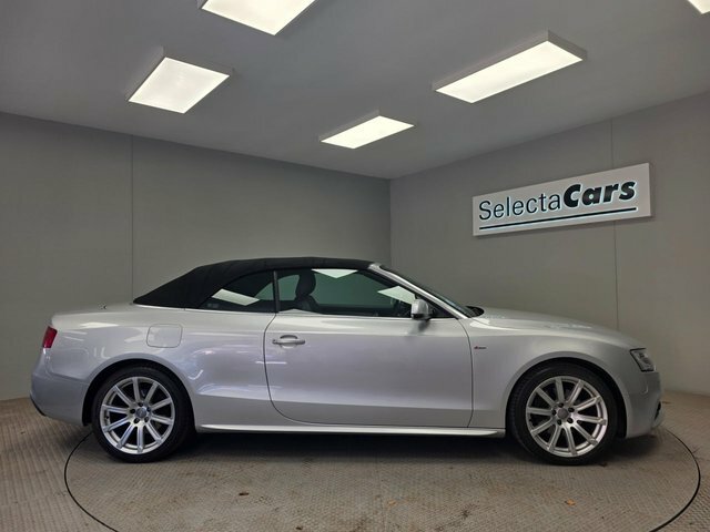 Audi A5 2.0 Tdi S Line Convertible Multitronic Silver #3