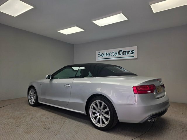 Audi A5 2.0 Tdi S Line Convertible Multitronic Silver #6