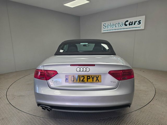 Audi A5 2.0 Tdi S Line Convertible Multitronic Silver #5
