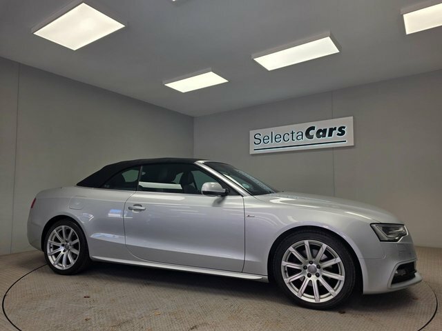 Audi A5 2.0 Tdi S Line Convertible Multitronic Silver #2