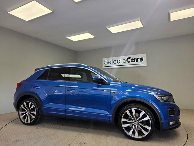 Volkswagen T-Roc 1.5 Tsi Gpf Evo R-line Suv Dsg Euro 6 Blue