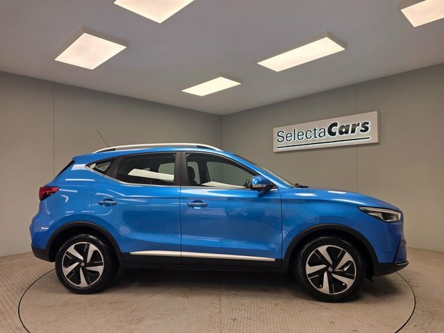 MG ZS 72.6Kwh Trophy Connect Long Range Suv EX22YTA Blue #4