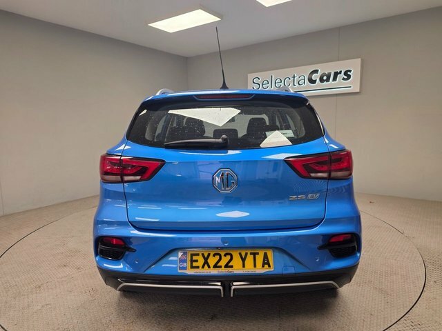 MG ZS 72.6Kwh Trophy Connect Long Range Suv EX22YTA Blue #6