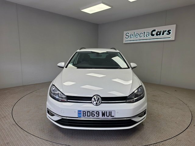 Volkswagen Golf 1.6 Tdi Match Estate Euro 6 S S BD69WUL White #3