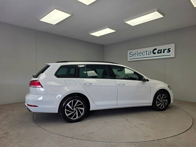Volkswagen Golf 1.6 Tdi Match Estate Euro 6 S S BD69WUL White #6