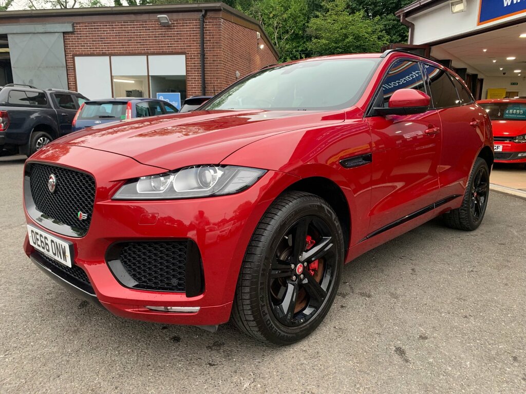 Jaguar F-Pace 3.0 D300 V6 S Suv Awd Euro 6 Ss Red #5