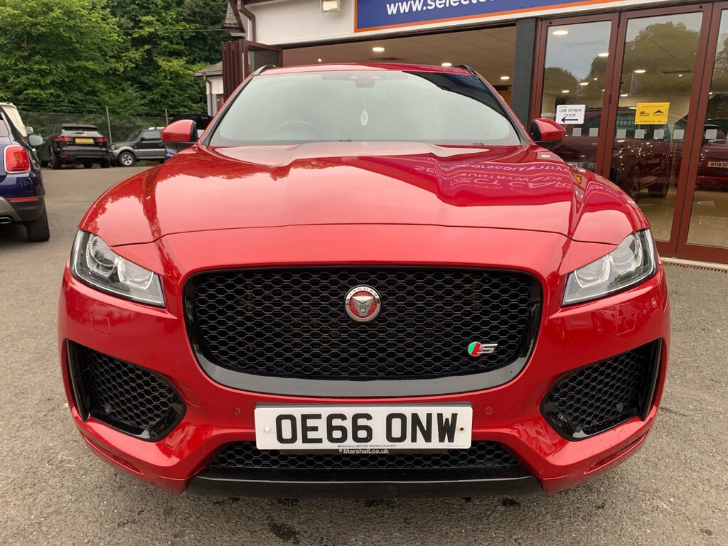 Jaguar F-Pace 3.0 D300 V6 S Suv Awd Euro 6 Ss Red #4